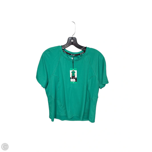 Athletic Top Short Sleeve By Spyder In Green