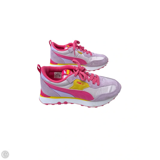 Shoes Athletic By Puma In Pink & Purple, Size: 8.5