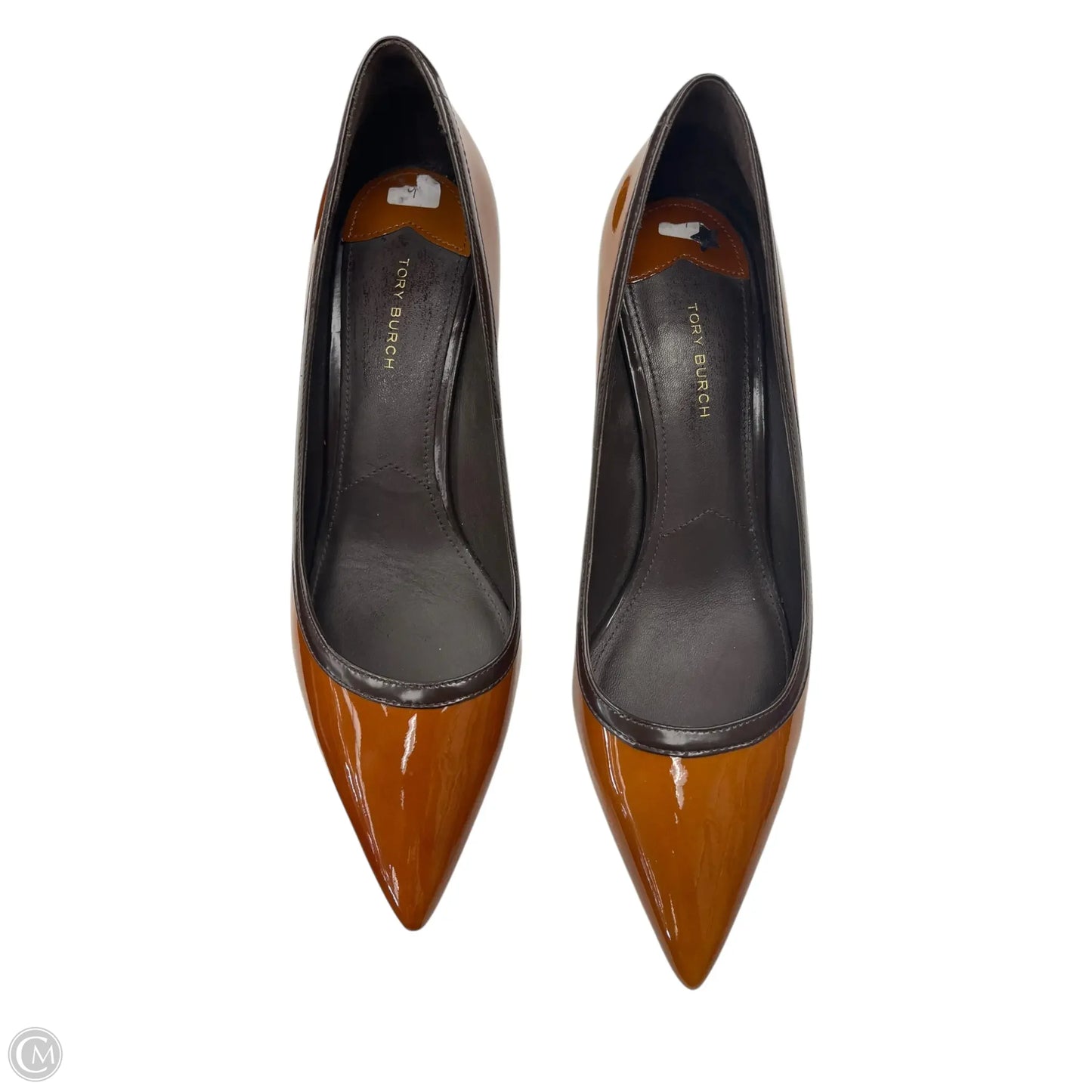 Shoes Designer By Tory Burch In Orange, Size: 9