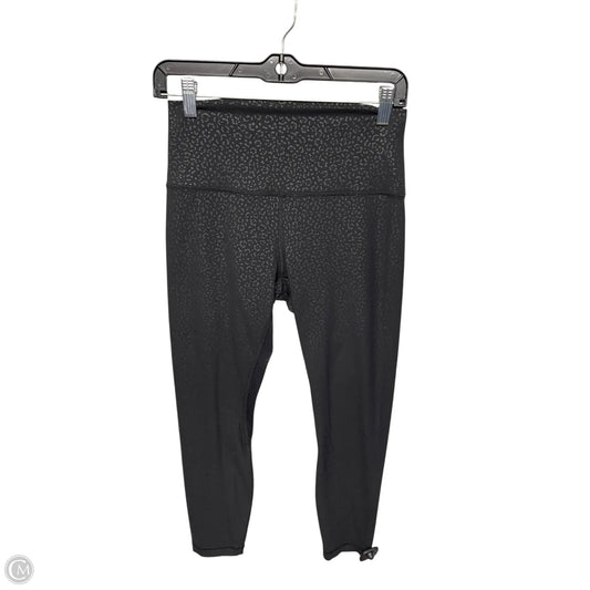 Athletic Leggings By Lululemon In Black, Size: 8