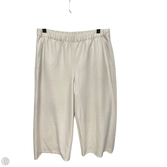 Pants Cropped By Eileen Fisher In Grey, Size: Mp