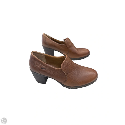 Shoes Heels Block By Boc In Brown, Size: 9