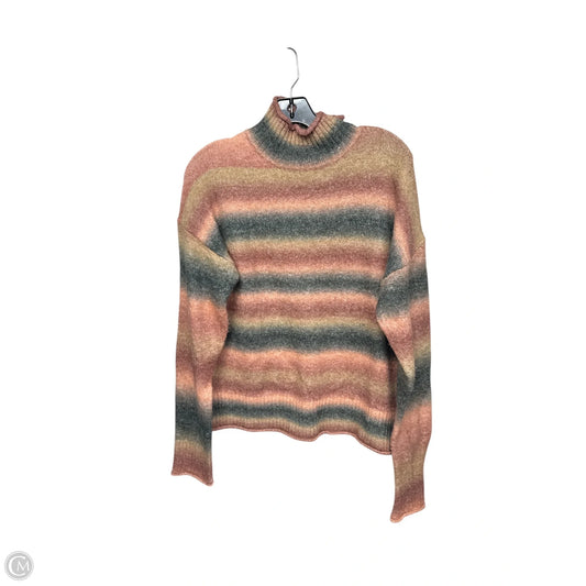 Sweater By Evereve In Grey & Pink, Size: S