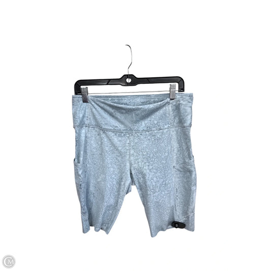 Athletic Shorts By Lululemon In Blue, Size: 12