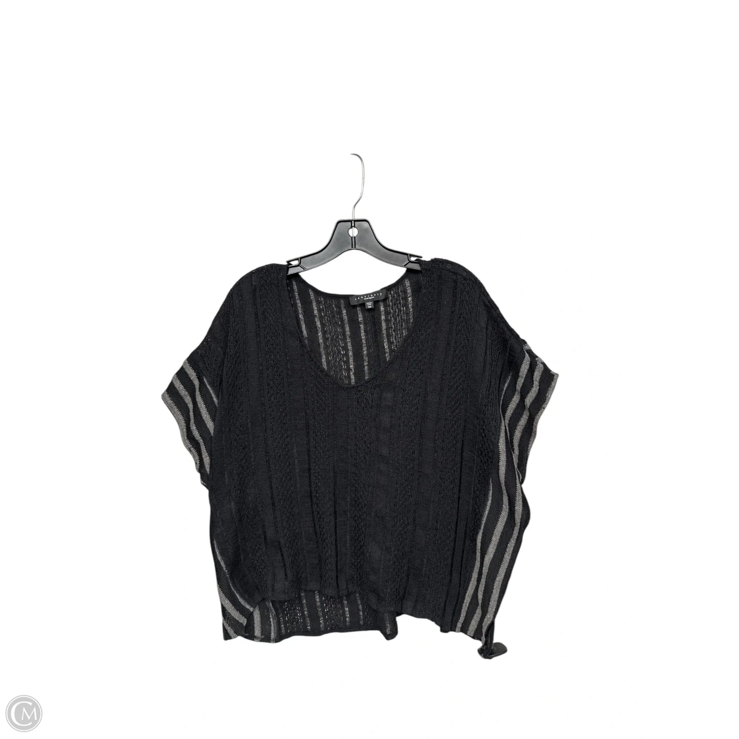 Top Short Sleeve By Sanctuary In Black, Size: Xs