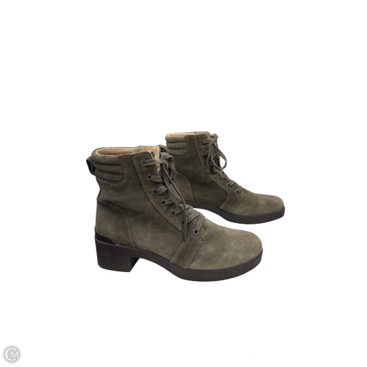Boots Combat By Abeo In Green, Size: 10