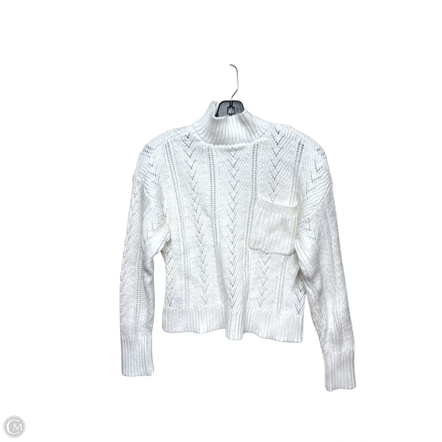 Sweater By Design History In White, Size: S