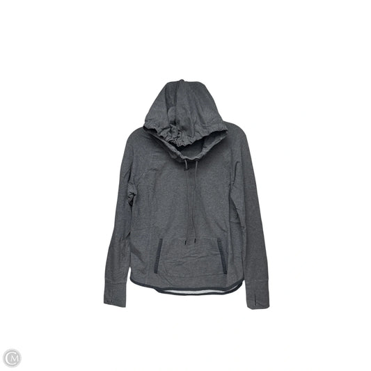 Athletic Sweatshirt Hoodie By Athleta In Grey, Size: S