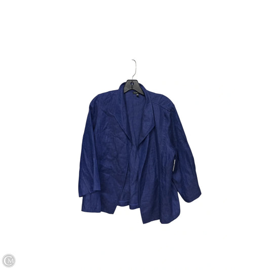 Blazer By Eileen Fisher In Blue, Size: L