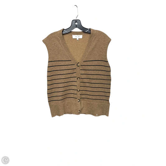 Vest Sweater By John + Jenn In Striped Pattern, Size: Xs