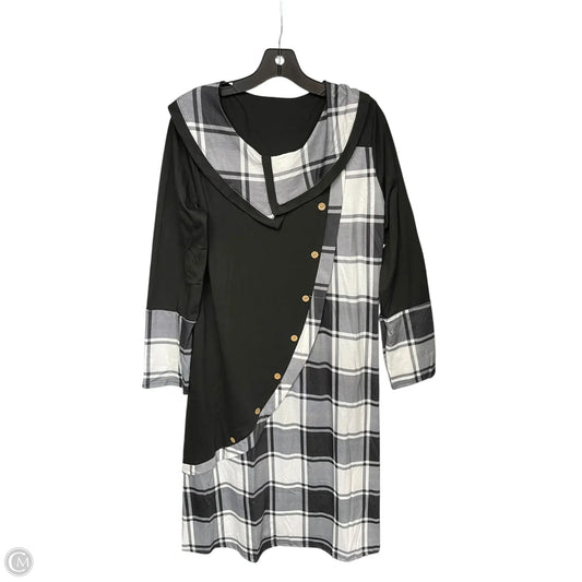 Dress Casual Maxi By Clothes Mentor In Black & White, Size: Xxl