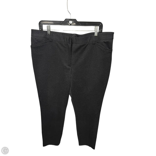 Pants Dress By Andrew Marc In Black, Size: 16