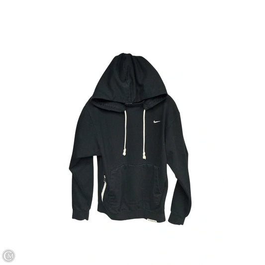 Athletic Sweatshirt Hoodie By Nike Apparel In Black, Size: S