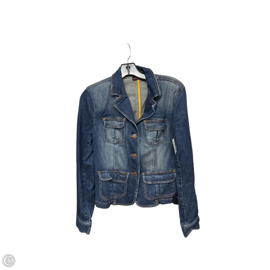 Jacket Denim By Willi Smith In Blue Denim, Size: 6