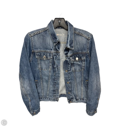 Jacket Denim By Gap In Blue Denim, Size: S