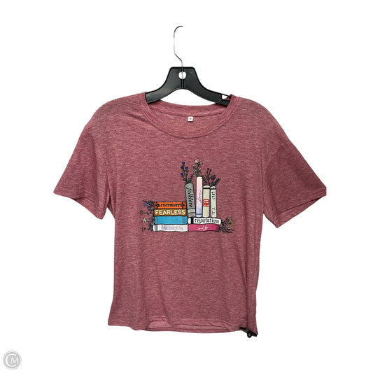 Top Short Sleeve By Clothes Mentor In Red, Size: S