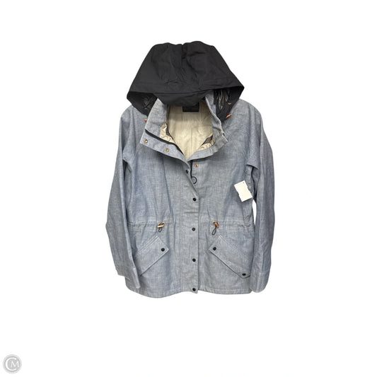 Jacket Windbreaker By Levis In Blue, Size: Xs