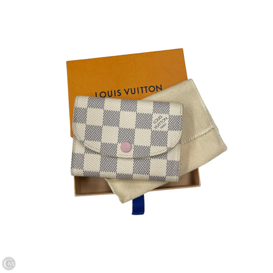 Wallet Luxury Designer By Louis Vuitton, Size: Small