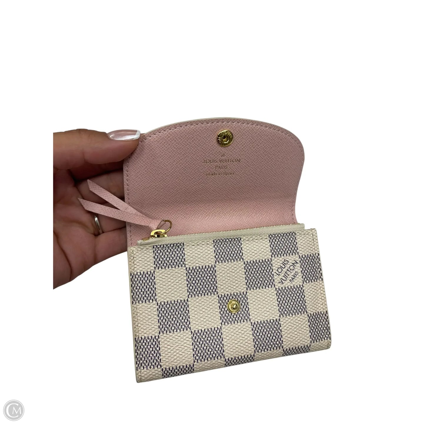 Wallet Luxury Designer By Louis Vuitton, Size: Small