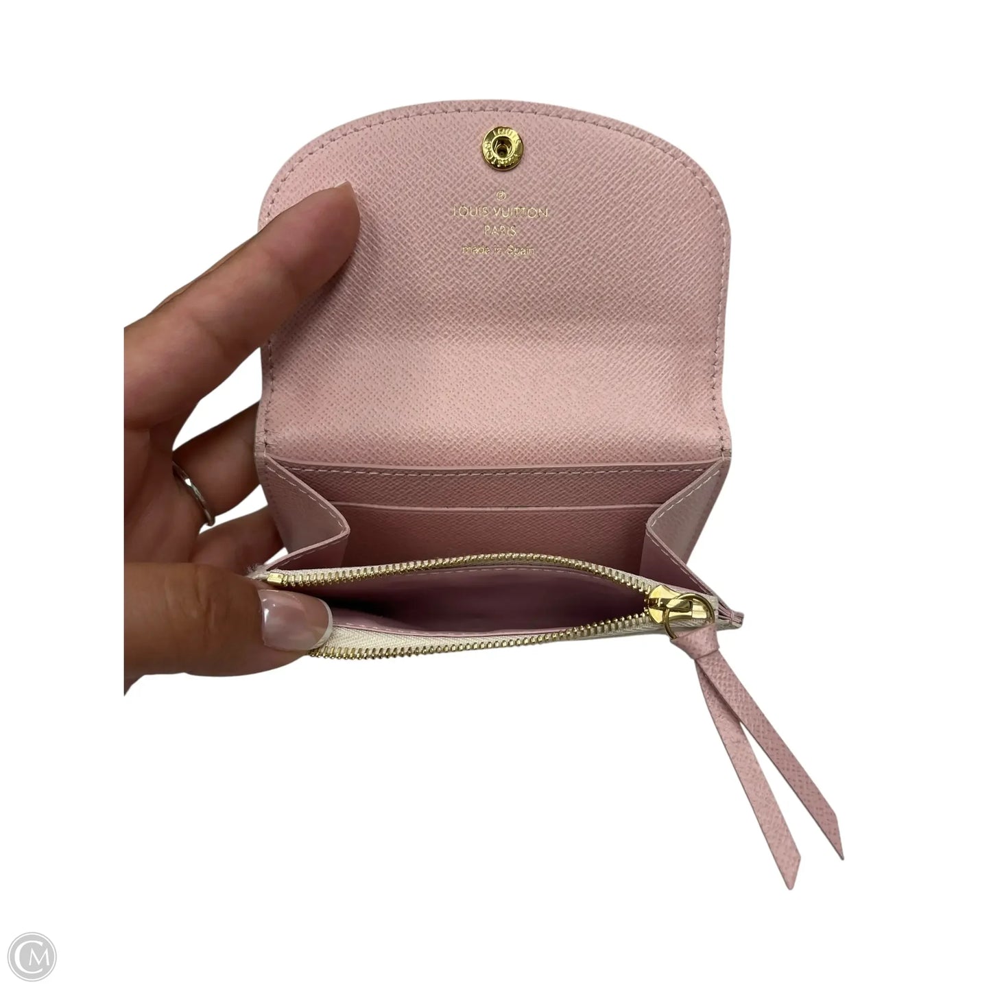 Wallet Luxury Designer By Louis Vuitton, Size: Small