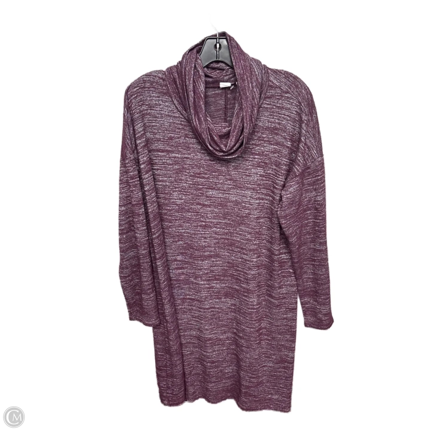 Dress Casual Midi By Gap In Purple, Size: Xl