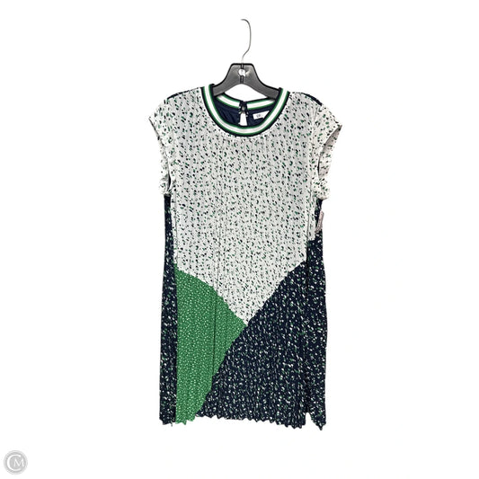 Dress Casual Midi By Dr2 In Blue & Green, Size: S