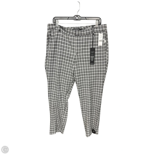 Pants Dress By Liverpool In Plaid Pattern, Size: 12