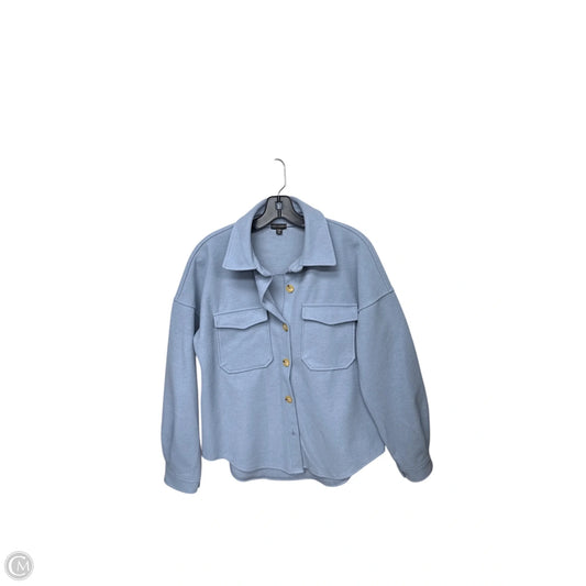 Jacket Shirt By Coco And Carmen In Blue, Size: S