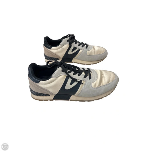 Shoes Sneakers By Clothes Mentor In Black & Cream, Size: 10