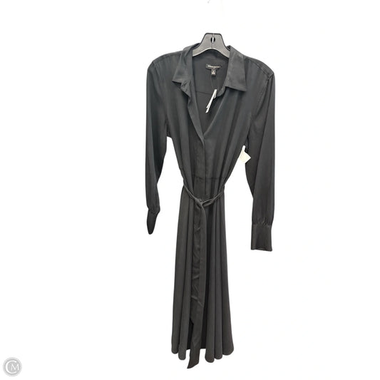 Dress Casual Midi By Banana Republic In Black, Size: S
