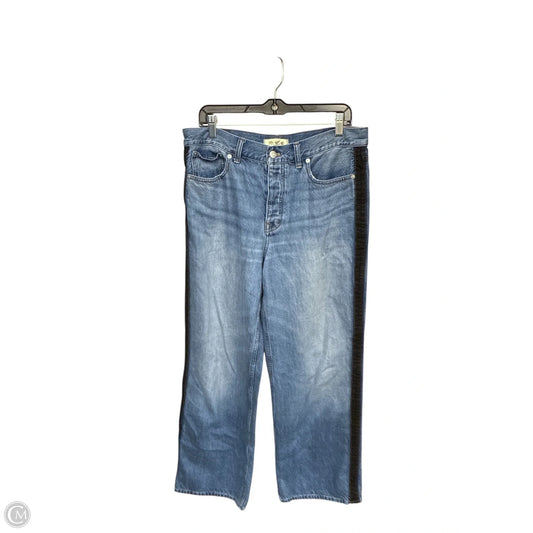 Jeans Wide Leg By Madewell In Blue Denim, Size: 8