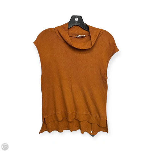 Top Sleeveless By Clothes Mentor In Orange, Size: S