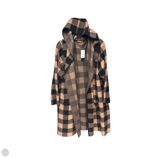 Cardigan By Belldini In Plaid Pattern, Size: 3x