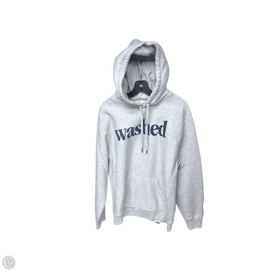 Sweatshirt Hoodie By Cmc In Grey, Size: L