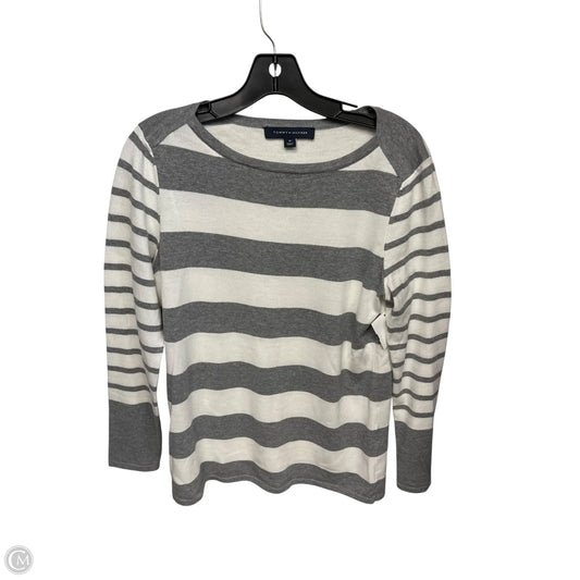 Sweater By Tommy Hilfiger In Striped Pattern, Size: M