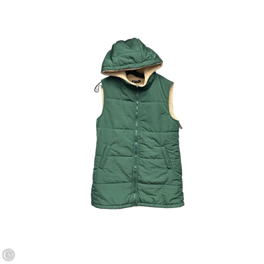 Vest Puffer & Quilted By Clothes Mentor In Green, Size: S