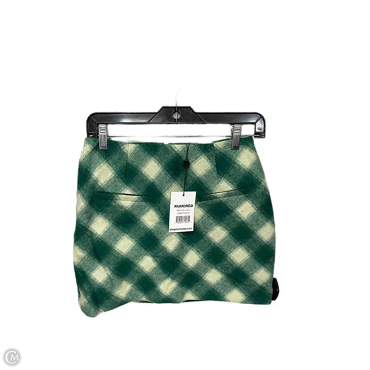 Skirt Mini & Short By Clothes Mentor In Plaid Pattern, Size: S