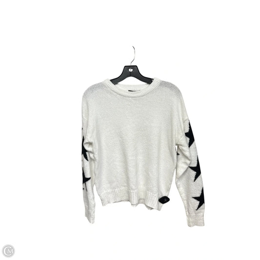 Sweater By Shein In Black & White, Size: M