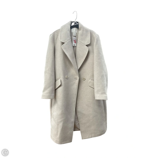 Coat Peacoat By H&m In Grey, Size: M