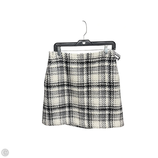 Skirt Midi By Loft In Plaid Pattern, Size: 6