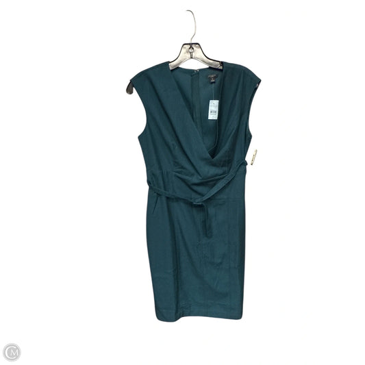 Dress Work By Ann Taylor In Teal, Size: 8p