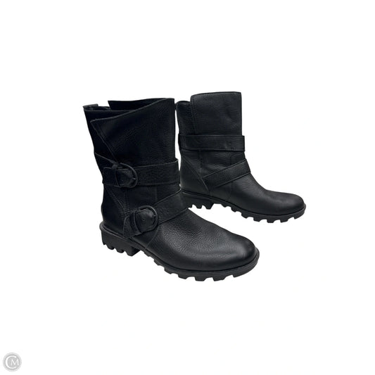 Boots Ankle Heels By Sorel In Black, Size: 8