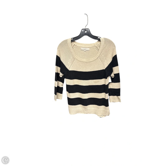 Sweater By Loft In Striped Pattern, Size: M