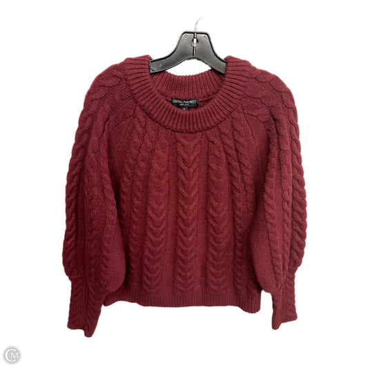 Sweater By Cmb In Maroon, Size: S
