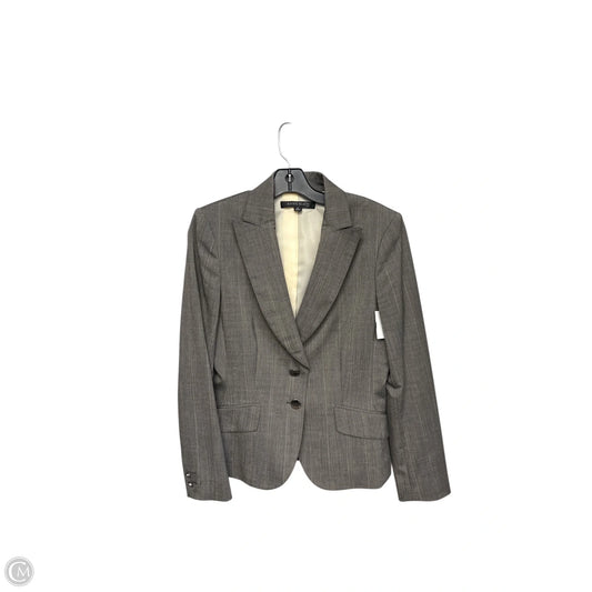Blazer By Anne Klein In Grey, Size: 8
