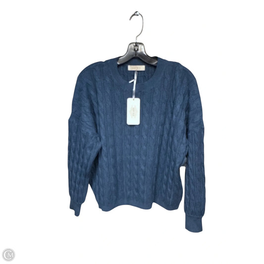 Sweater By Clothes Mentor In Blue, Size: M