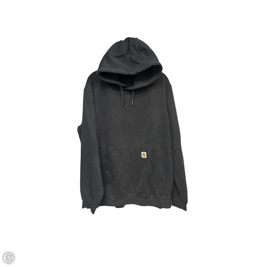 Sweatshirt Hoodie By Carhartt In Black, Size: L