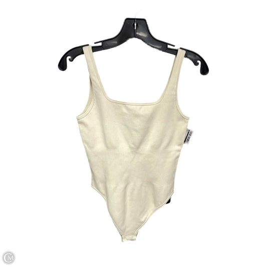 Bodysuit By Oqq In Cream, Size: L
