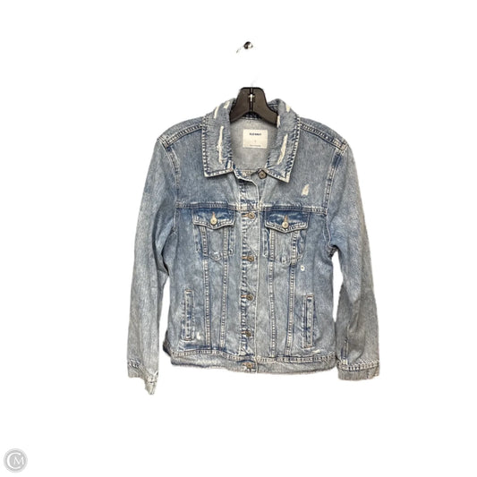 Jacket Denim By Old Navy In Blue Denim, Size: L