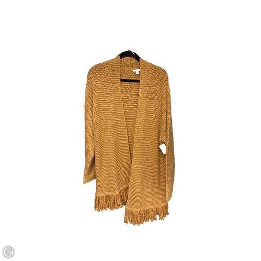 Sweater Cardigan By J. Jill In Brown, Size: L